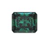 Moissanite / Radiant / Zielony / VVS1