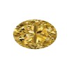 Moissanite / OVAL / Żółty / VVS1