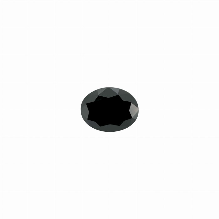 Moissanite / OVAL / Czarny / VVS1