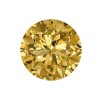 Moissanite /Okrągły/ Żółty / VVS1