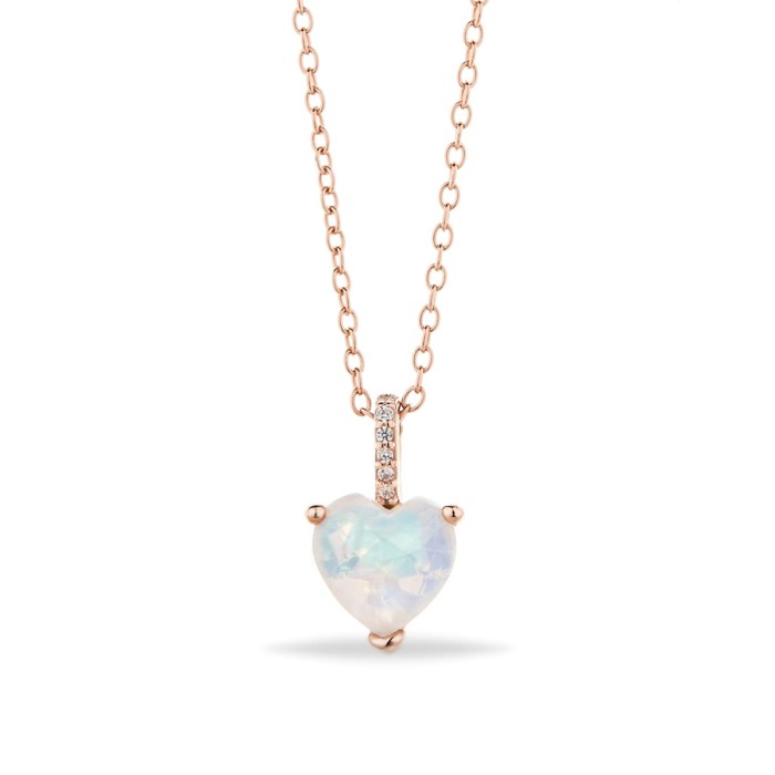 Naszyjnik Moonstone Dione - srebro 925