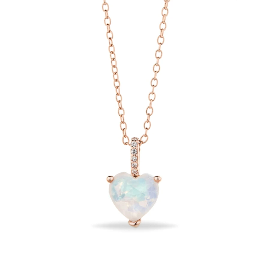 Naszyjnik Moonstone Dione - srebro 925