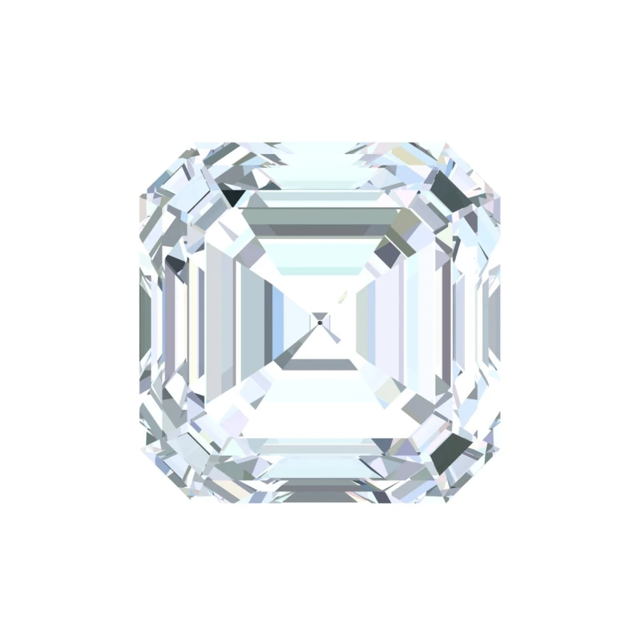 Moissanite / Asscher / DEF / VVS1