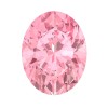 Moissanite / OVAL / Różowy / VVS1