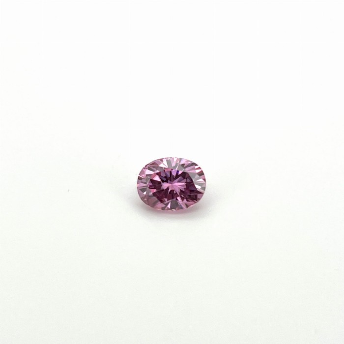 Moissanite / OVAL / Różowy / VVS1