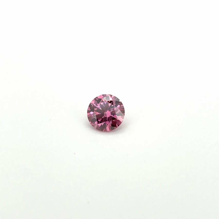 Moissanite /Okrągły/ Różowy / VVS1