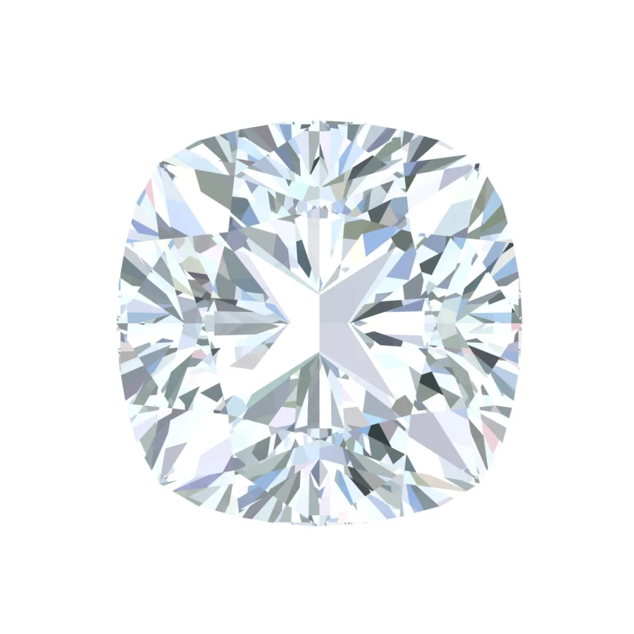 Moissanite / Poduszka / DEF/ VVS1