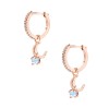 Kolczyki Moonstone Erriapus - srebro 925