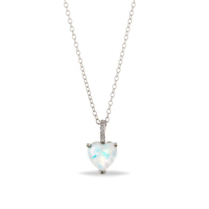 Naszyjnik Moonstone Dione - srebro 925