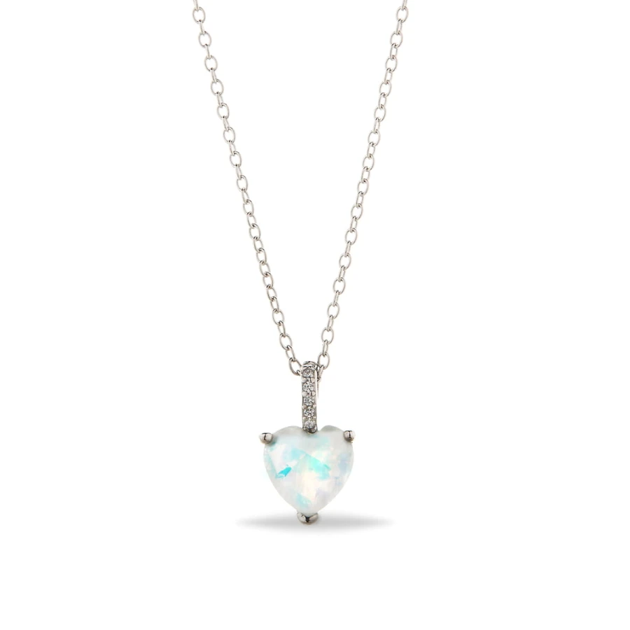 Naszyjnik Moonstone Dione - srebro 925