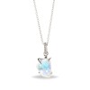 Naszyjnik Moonstone Skadi - srebro 925