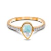 Pierścionek Moonstone Mimas- srebro 925