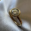 Pierścionek zaręczynowy z moissanitem 1ct Solitaire: Hope
