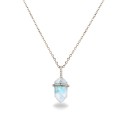 Naszyjnik Moonstone Enceladus - srebro 925