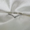 Obrączka z moissanitami 0,23ct Eterna: Aurora V