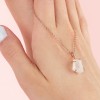 Naszyjnik Moonstone Skadi - srebro 925