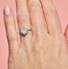 Pierścionek Moonstone Dione - srebro 925