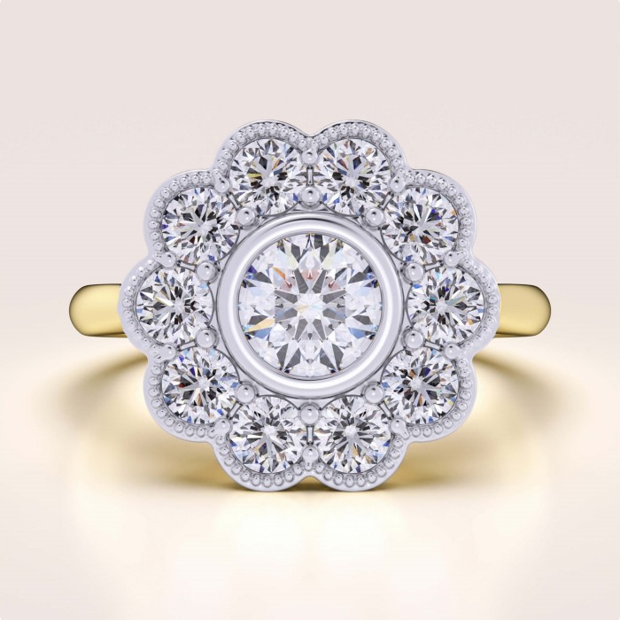 pierscionek-zareczynowy-vintage-moissanit-1-6ct-szlif-brylantowy- dwukolorowe-zloto-blossom-hariets..JPEG
