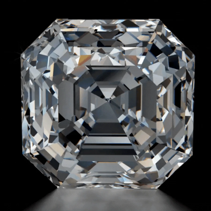 Moissanite / Asscher / DEF / VVS1.gif