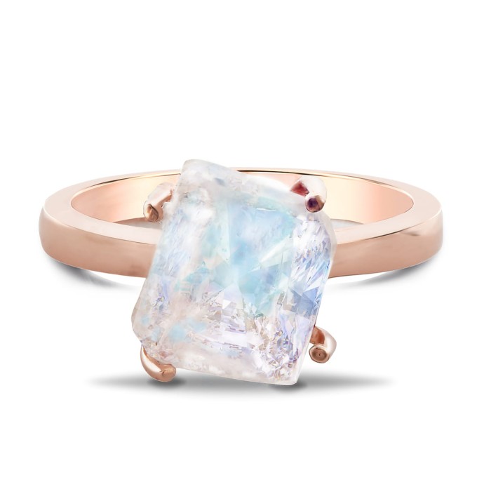 Pierścionek Moonstone Skadi - srebro 925