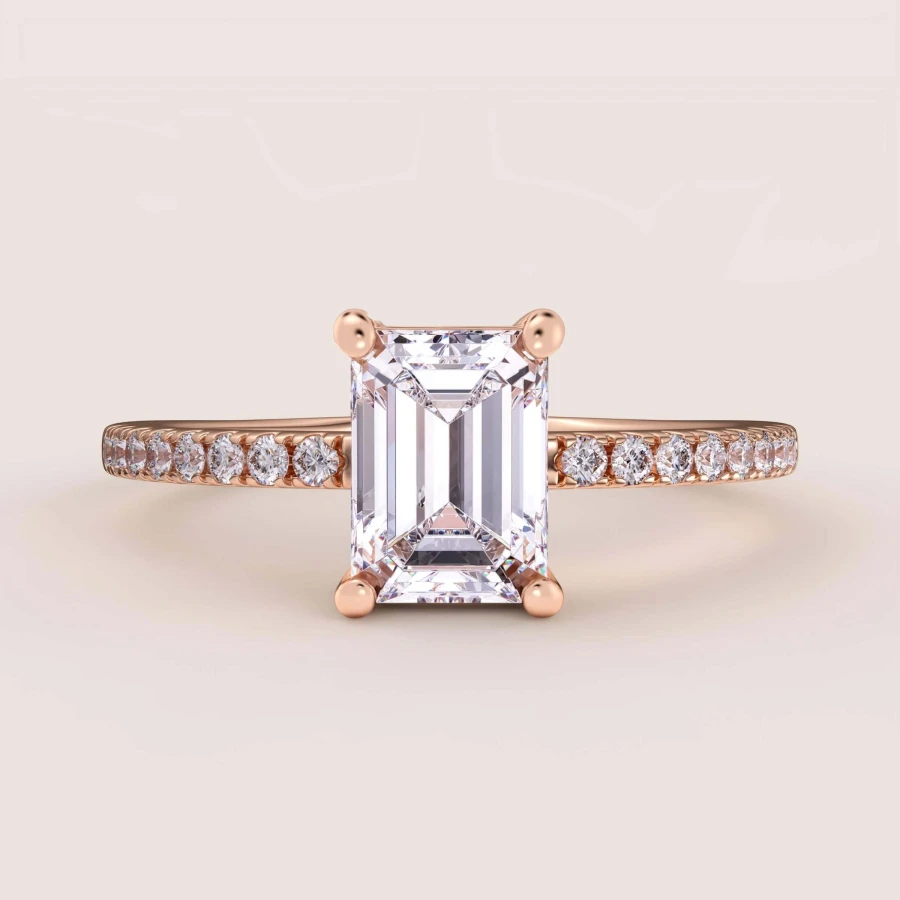 pierscionek-zareczynowy-halo-diament-laboratoryjny-1ct-szlif-szmaragdowy-rozowe-zloto-bok-venice-hariets.JPG