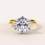 Pierścionek zaręczynowy w 24h z moissanitem 1.5ct - Dream złoto 585 