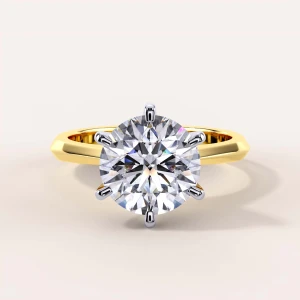 Pierścionek zaręczynowy w 24h z moissanitem 1.5ct - Dream złoto 585 